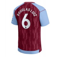 Dres Aston Villa Douglas Luiz #6 Domáci 2023-24 Krátky Rukáv